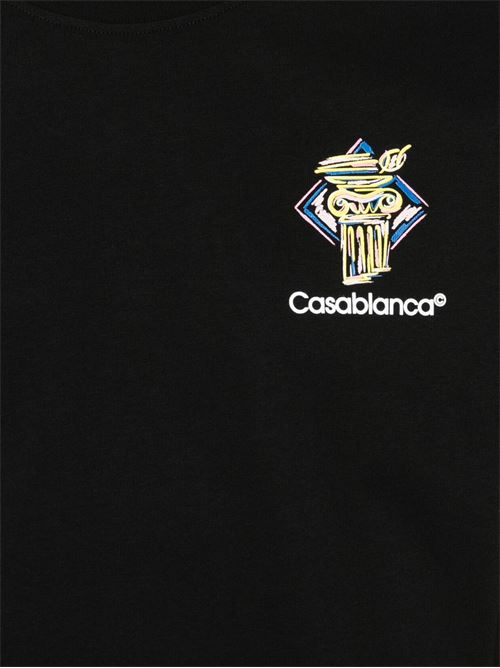 Diamond column t-shirt CASABLANCA | MPS25JTS00106DIAMOND COLUMN